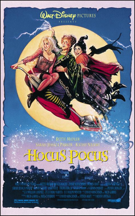 Movie poster de hocus pocus