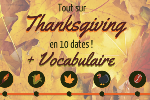Tout sur Thanksgiving en 10 dates : Vocabulaire anglais et culture