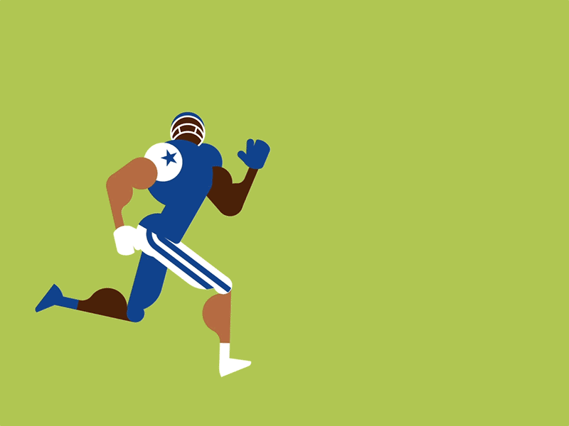 Funny american football player catching a turkeycatching