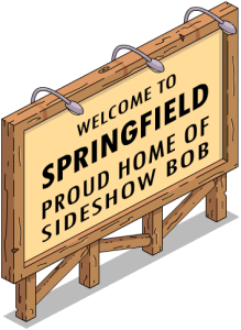 Springfield sign welcome