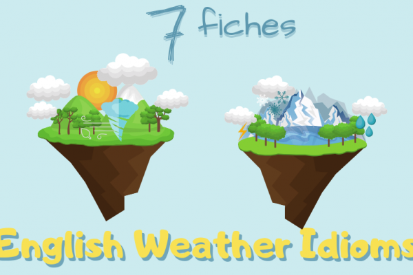 7 expressions anglaises sur la météo 🌞 (Partie 1)