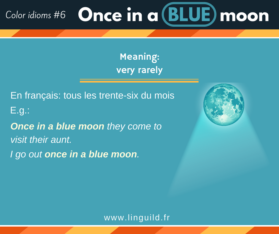 fiche ou tin the blue color idioms