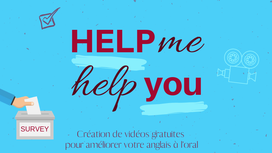 Aidez-moi à vous aider à améliorer votre anglais oral 🗣️