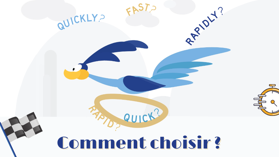 image article difference entre quick fast rapid quickly rapidly