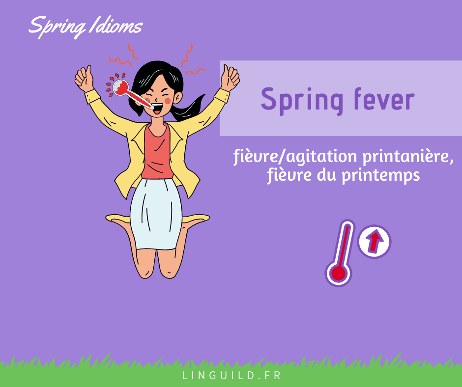 expression anglaise, spring fever