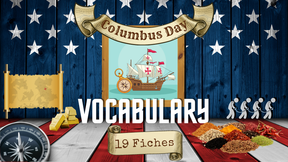 Vocabulaire anglais courant : ⚓️ Columbus Day 🌎