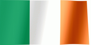 anglais couleurs drapeau irlandais