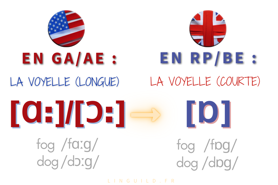 2ème différence en anglais entre prononciation UK vs US