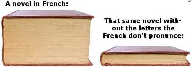 L'anglais est plus facile que le français