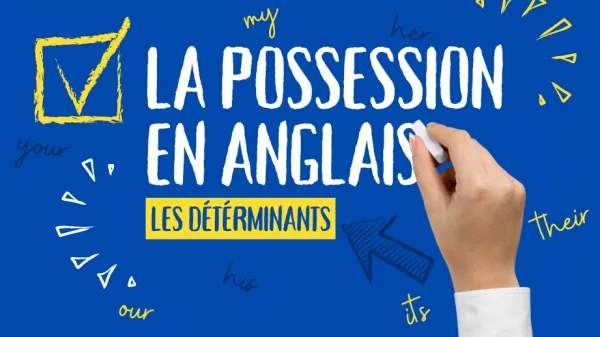 La possession en anglais
Les déterminants